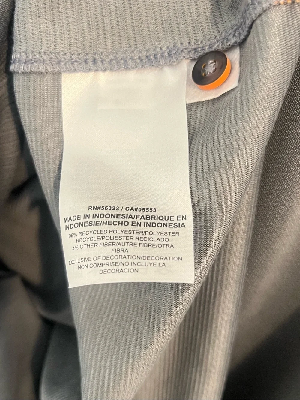 Nike Men’s Gray Dri-FIT Polo with Orange University Tennessee Logo
